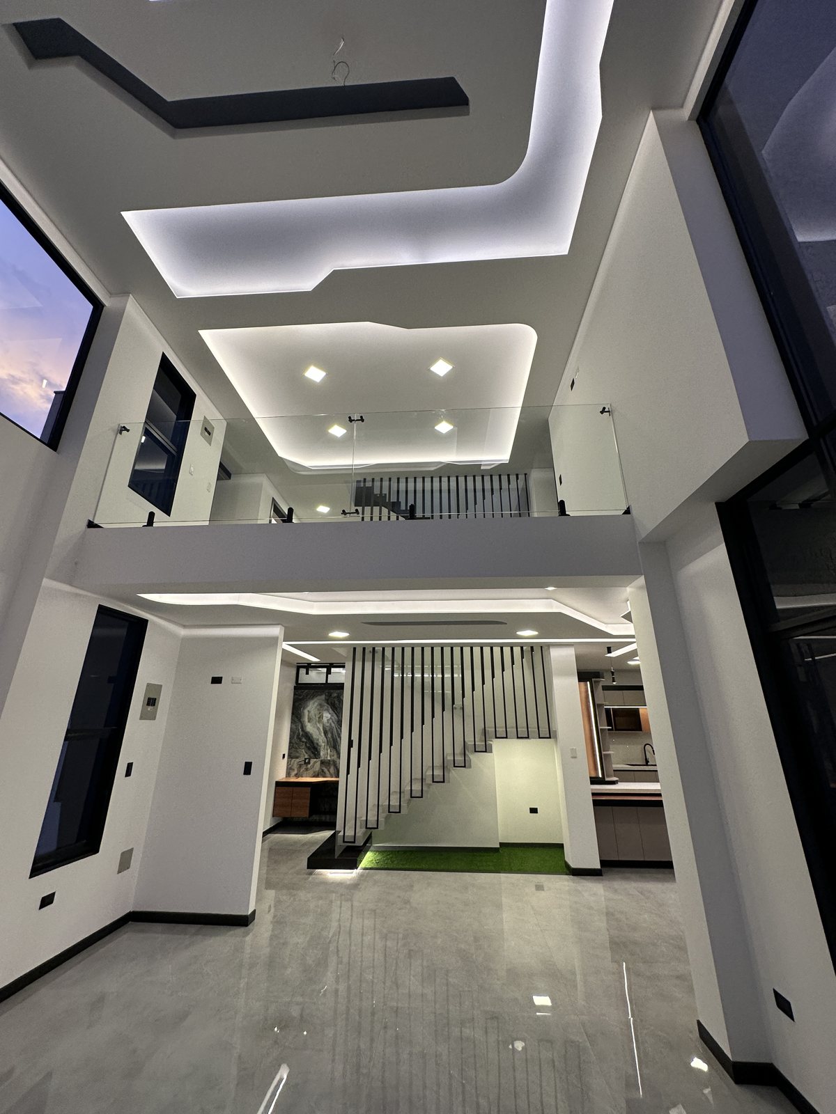 Salón con luz natural